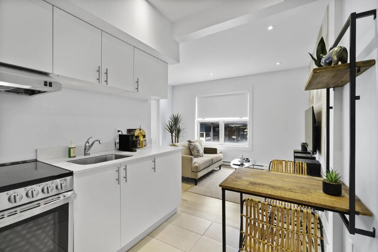 מונטריאול Stylish 1-Bedroom Haven By Jean Talon Market