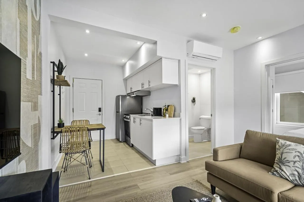 מונטריאול Stylish 1-Bedroom Haven By Jean Talon Market